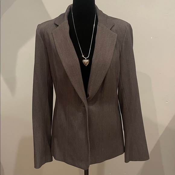 Rafaella Jackets & Blazers - Gray Blazer Rafaela size 4 like new fitted professional